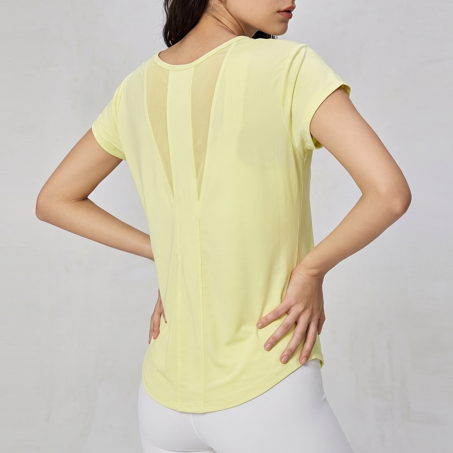 Silk Blouse - Maglietta da yoga a maniche corte