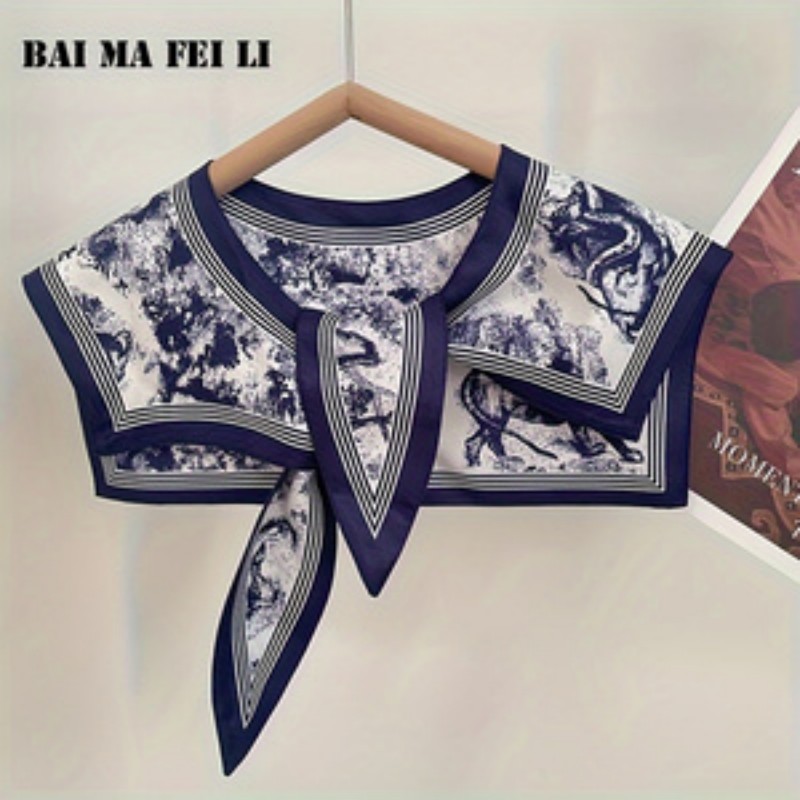Silk Blouse - Sciarpa Versatile in Seta da Donna,