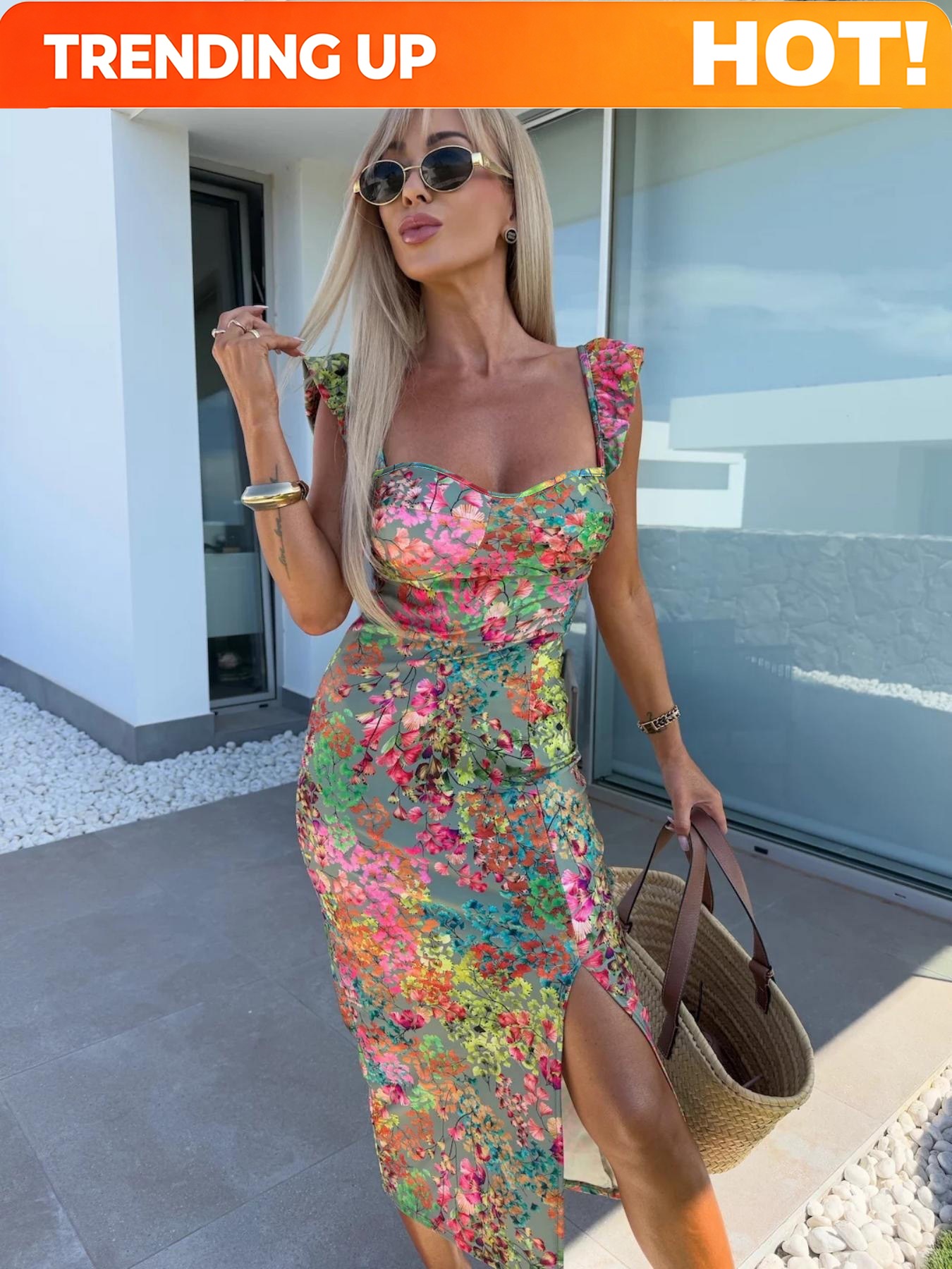 Elegante Abito Boho Stampato p - Midi Dress recensione e prezzo