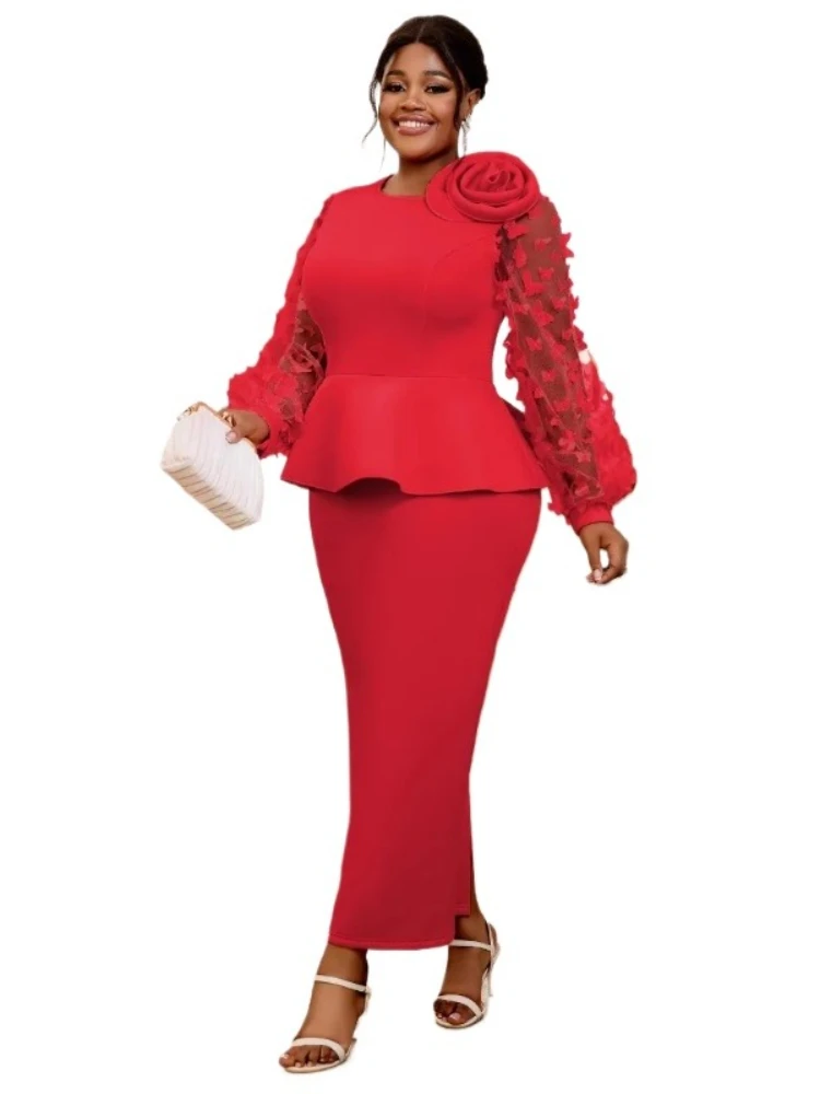 2025 Abiti africani taglie for - Women'S Red Formal Wear recensione e prezzo